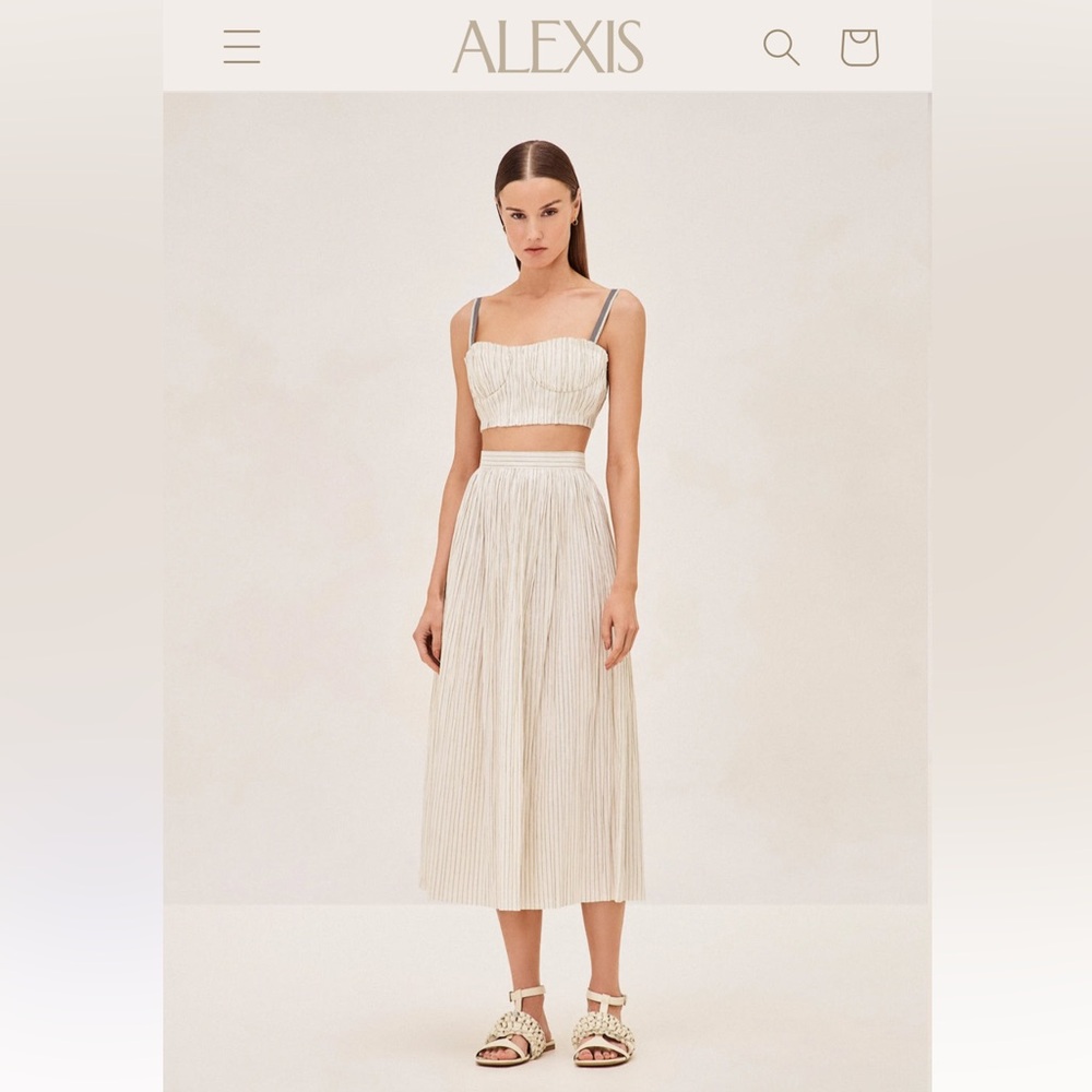 Nora Top by Alexis in size Small. Pairs with matching skirt